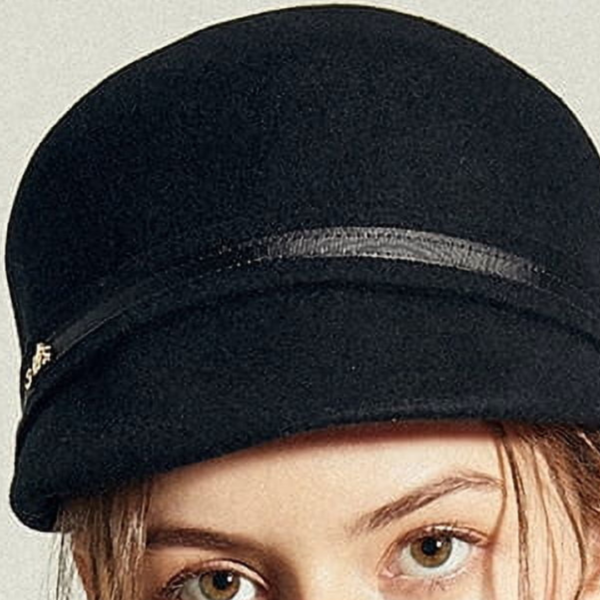 British Military Hats - Fashionable Women's Felt Hats - Black - Image 2