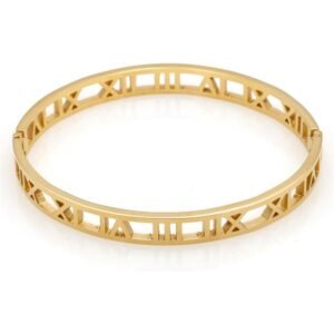 Fashionable Exquisite Roman Numeral Hollow Carved Bracelet